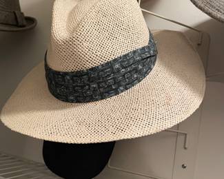 Wide Brim Panama Straw Beach hat, was $10, NOW $6