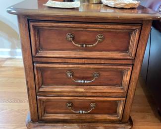 3 drawer end table, 25"H x 22"W x 25"D,  was $265, NOW $195