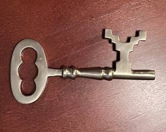 Heavy pewter key, 7"L, was $9, NOW $7