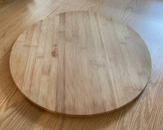 Large Wooden Lazy Susan,  $12