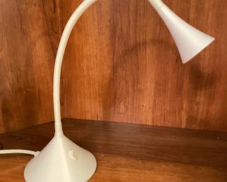 White desk lamp,  was $10, NOW $6