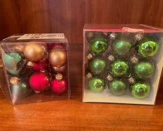 Two Boxes of small Ornaments:  was $6, NOW $4
