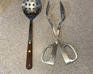 Slotted Lg. Spoon,  was $4, NOW $2    (Salad Tongs,  $4/sold)