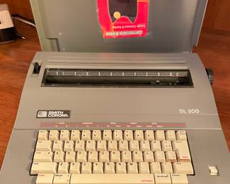 Smith Corona SL500 Electric Portable Typewriter,  was $35, NOW $20