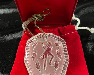 Waterford Twelve Days of Christmas/Piper,  was $18, NOW $10