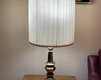 Vtg Brass lamp, 33"H,  was $28, NOW $18