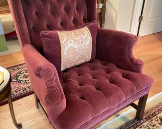 Tufted Arm Chair, 44"H x 32"W x 32"D,  was $275, NOW $175