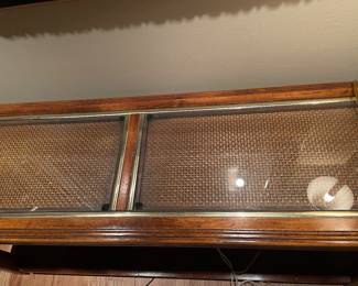 Additional view of top of console table~