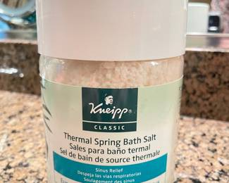 Thermal Spring Bath Salt Eucalyptus, was $10, NOW $6