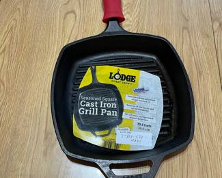 Lodge 10.5" Cast Iron Grill Pan:  was $14, NOW $10