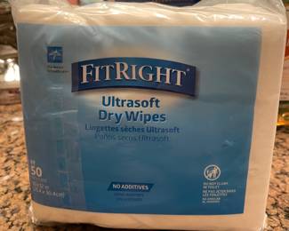 Ultrasoft Dry Wipes Full, was $5, NOW $3
