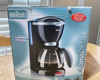 Braun Aroma Deluxe Coffee Maker,  was $20, NOW $14