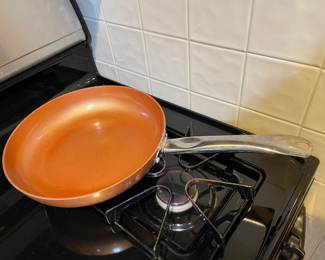 Copper Skillet,  was $12, NOW $9