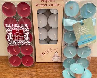 Assorted tealights,  $7