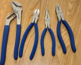 Companion Set (4) Blue Handled Tools,  was $10, NOW $7
