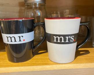 Mr. & Mrs. Mugs,  was $8, NOW $5