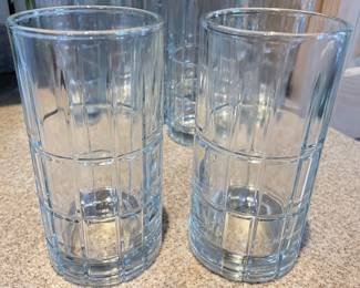  Anchor Hocking beverage glasses (heavy),  2 sets of 6,  $10 each set of 6