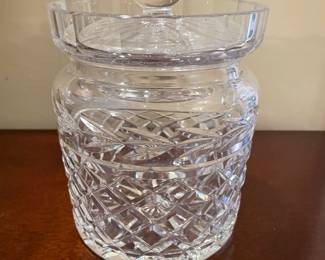 Waterford Glandore Biscuit Jar w/lid, 7",  2 available, $45 each