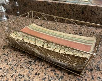 Gold Wire Guest Hand Towel Holder:  was $7, NOW $5