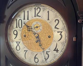 Closeup view of Herschede clock face ~