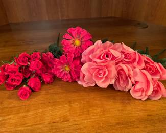 Red / Pink Flower Bundle:  was $12, NOW $7
