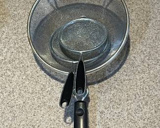 Set of (3) Strainers:  was $10, NOW $7