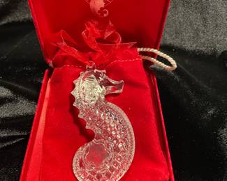Waterford Marshall Fields Exclusive, The Great Tree, Seahorse Ornament,  was $30, NOW $20