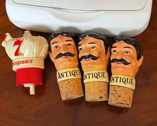 Four (4) Set of Vintage Whiskey Pourers,   was $14, NOW $9