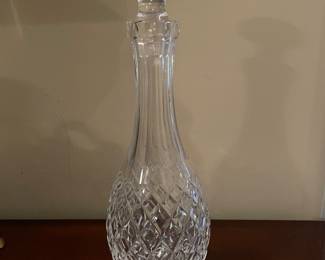 VTG Waterford Comeragh Crystal MCM Liquor Decanter,  11"H,  was $85, NOW $68