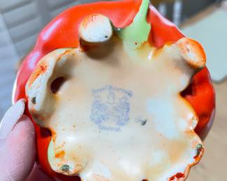 Stamp n bottom of creamer ~