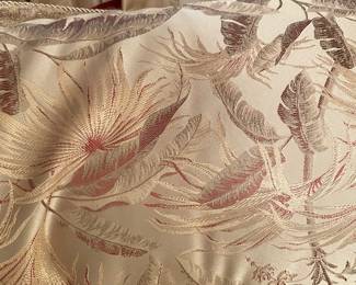 Closeup of comforter pattern ~