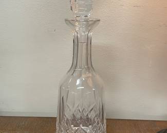 Waterford Crystal Lismore Decanter, 13"H,  was $70, NOW $58