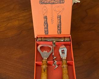 Vintage set Wine Corkscrew & Bottle Openers,  was $12, NOW $7