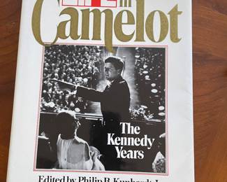 LIFE in Camelot, The Kennedy Years, cocktail table book, was $15, NOW $9
