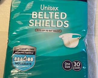 Walgreens Certainty unisex belted shields, 30 count,  was $19, NOW $14