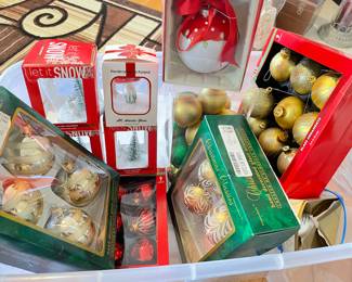 Christmas Ornament box #1,  was $15, NOW $10