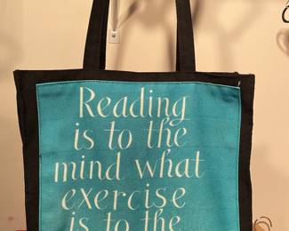 Reading is to the Mind Bag, was $8, NOW $4