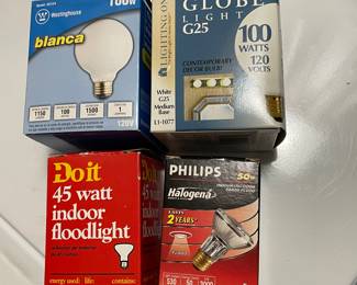 Four Packs of Light Bulbs:  was $6, NOW $4