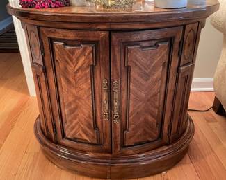 Double door end table, 23"H x 28"W x 22"D,  was $195, NOW $115
