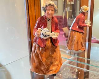 Royal Doulton "Teatime" figurine, was $ 24, NOW $14