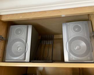 Two Speakers accompanying Sharp DVD Player ~