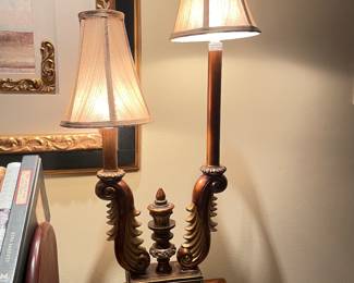 Double Lamp,  29"H,  was $58, NOW $34