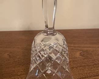 Crystal Bell, 7"H,  was $12, NOW $8