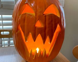 Lightup 14" Jack O'Lantern,  was $10, NOW 