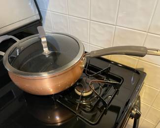 Epicurious large copper sauce pan,  was $14, NOW $10