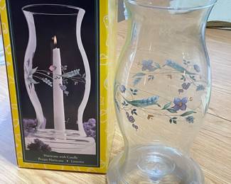 Vtg Pfatzgraff taper candle hurricane,  was $7, NOW $5