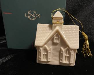 Lenox Christmas Ornament Village, was $12, NOW $9