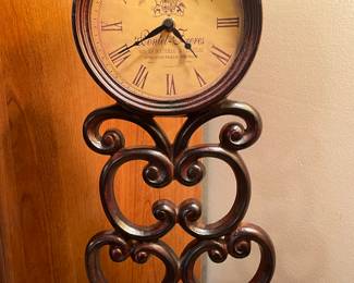 Contet-Freres Clock, 15"H x 7"W,  was $28, NOW $16