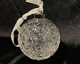 Waterford Times Square Ball Ornament, Star of Hope Design,  $24