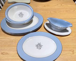 Additional view of serving pieces ~